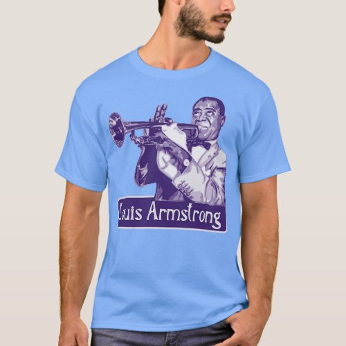 Louis Armstrong Portrait T_Shirt