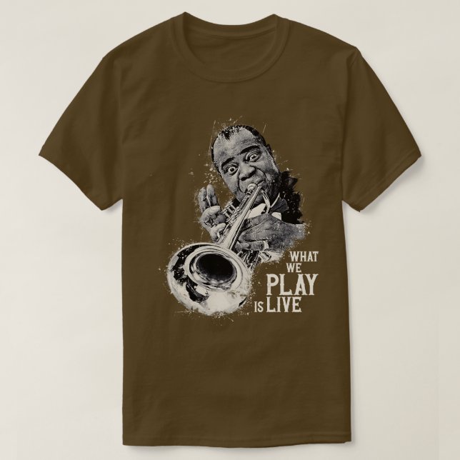 louis armstrong T-Shirt (Design Front)