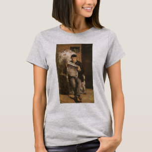 Louis Auguste Cezanne Father Of The Artist Reading T-Shirt