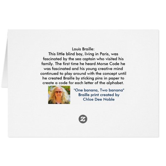 Louis Braille Cards (Back Horizontal)