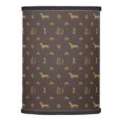 Louis Dachshund Luxury Dog Attire Lamp Shade (Right)
