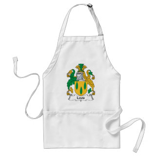 Louis Family Crest Adult Apron