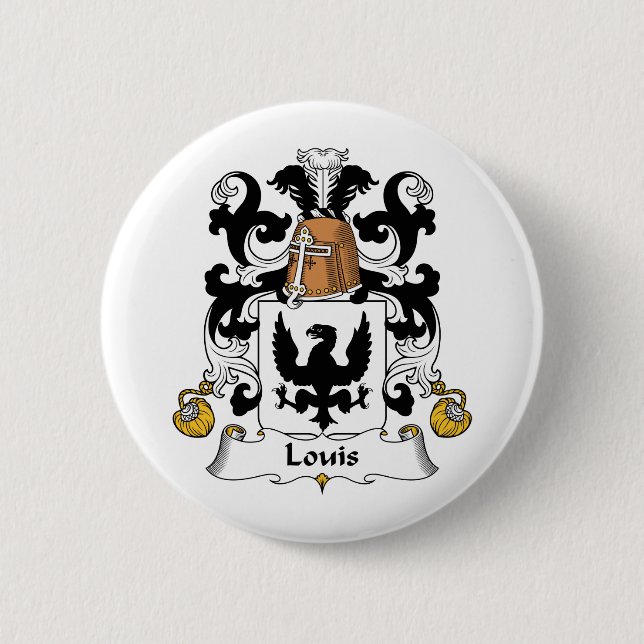 Louis Family Crest Button (Front)