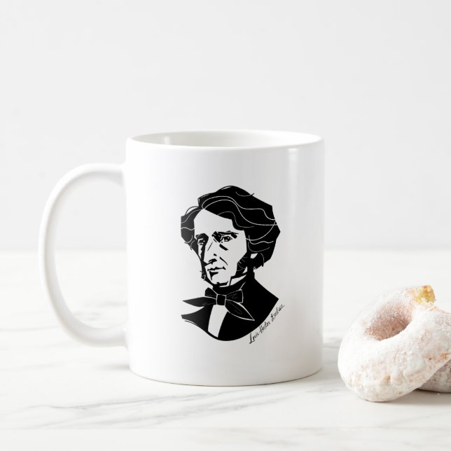 Louis-Hector Berlioz Coffee Mug (With Donut)