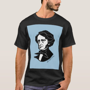 Louis-Hector Berlioz (on colored background) T-Shirt