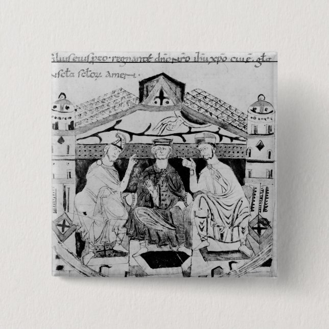 Louis I  the Pious Button (Front)