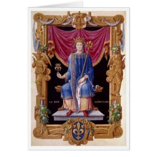 Louis IX Boyking Card (Front)