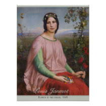 Louis Janmot Flower Of The Fields Cc0913 Large Poster Zazzle Com