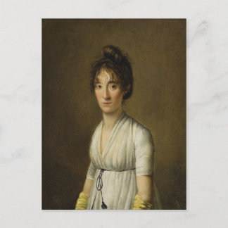 Louis Léopold Boilly Portrait Of A Woman Postcard