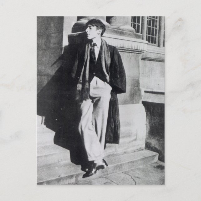 Louis MacNeice during his time at Oxford Postcard (Front)