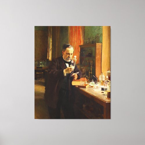 Louis Pasteur by Albert Edelfelt 1885 Canvas Print