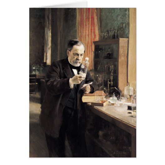Louis Pasteur  in his Laboratory, 1885 (Front)