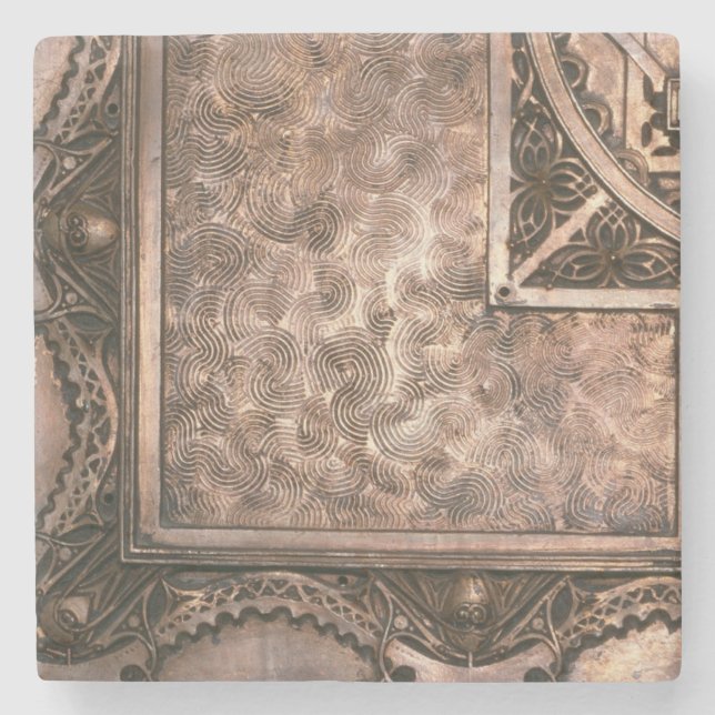 Louis Sullivan Chicago Stock Exchange Detail Stone Coaster (Front)