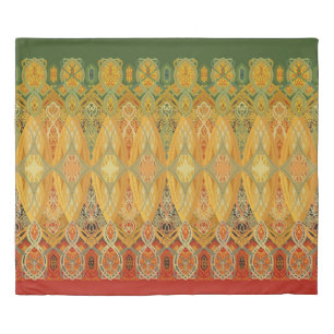 Louis Sullivan Stencil King Size Duvet Cover