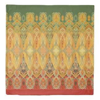 Louis Sullivan Stencil Queen Size Duvet Cover