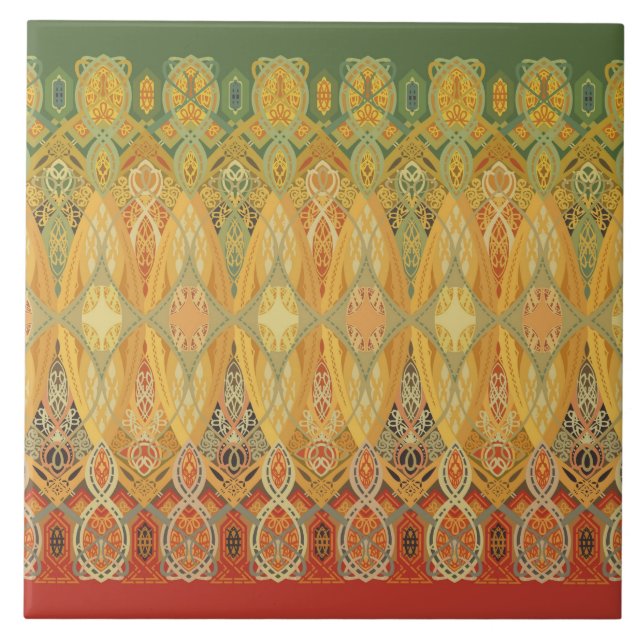 Louis Sullivan "Truss Frieze" Tile (Front)