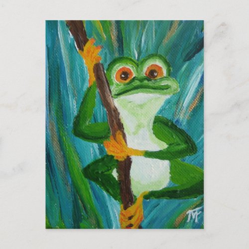Louis the Frog Postcard