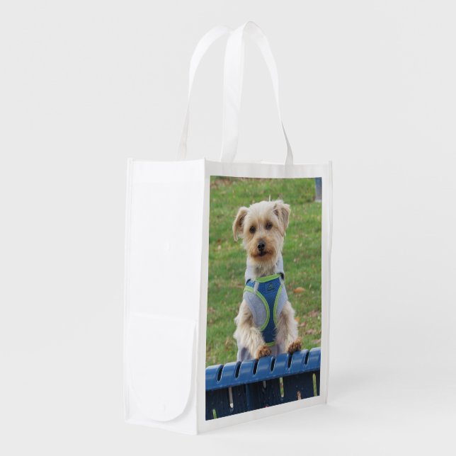 Louis the Yorkshire Terrier Tote (Front Side)