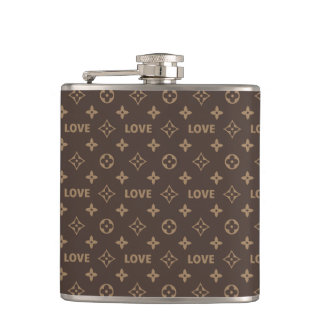 Louis Vuitton Pattern Flask