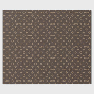 Louis Vuitton Pattern Wrapping Paper