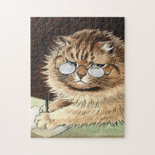 LOUIS WAIN CAT JIGSAW PUZZLE