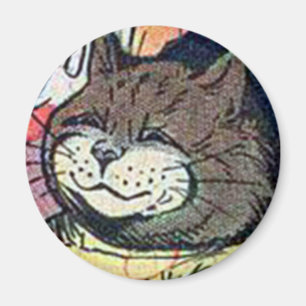 Louis Wain cat Magnet