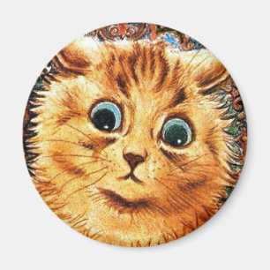 Louis Wain cat Magnet