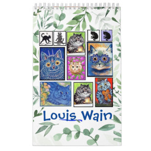 Louis Wain,  Cat Paintings Calendar