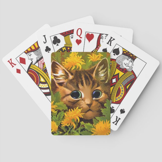 Louis Wain Cat Playing Cards (Back)
