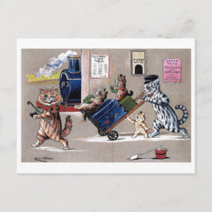Louis Wain Cats 1 Postcard