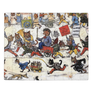 Louis Wain Cats 2 Jigsaw Puzzle