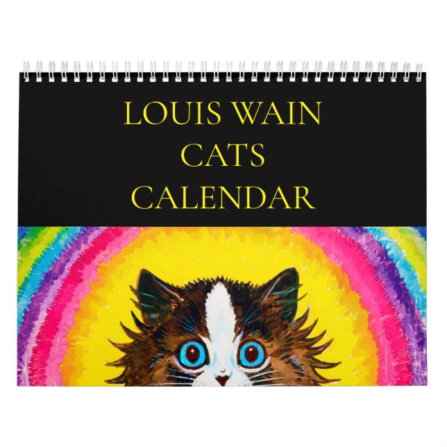 Louis Wain Cats Calendar (Cover)