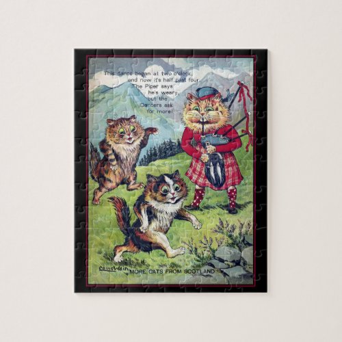 Louis Wain Cats from Scotland Puzzle