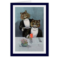 Louis Wain - Cats in Tuxedos - Cute Vintage Art