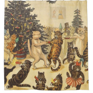  FitNxt Louis Wain Poster Cats' Christmas Gifts Canvas