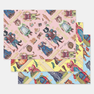 Louis Wain, Color Changeable Wrapping Paper Sheets