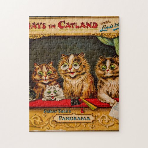 Louis Wain Days In Catland Jigsaw Puzzle