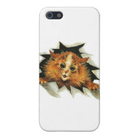 Louis Wain Ice Cat Artwork iPhone SE/5/5s Case