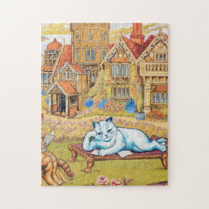 Louis Wain - Summer Tea Party Jigsaw Puzzle