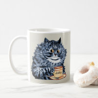 Louis Wain Teacup Cat Art Coffee Mug