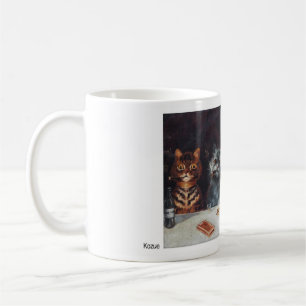 Louis Wain “ The bachelor party ” Coffee Mug