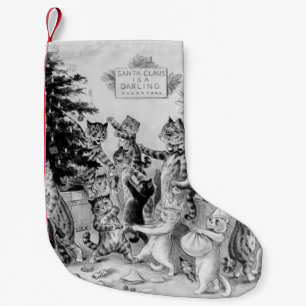 Louis Wain's Cat Christmas Stocking