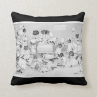 Louis Wain's Cats - It's the Pillow Party Pillow