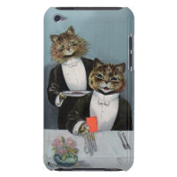 Louis Wain's Tuxedo Cats; Funny Cat Ipod Case