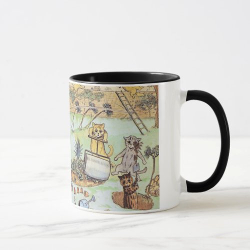 Louis Wan _ Cat Gardeners Mug