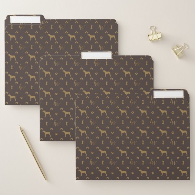 Louis Weim Luxury Dog Attire File Folder (Set)