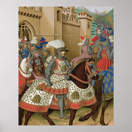 Louis XII 1462_1515 Leaving Alexandria on the 24 Poster