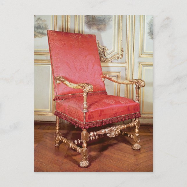 Louis XIII armchair Postcard (Front)