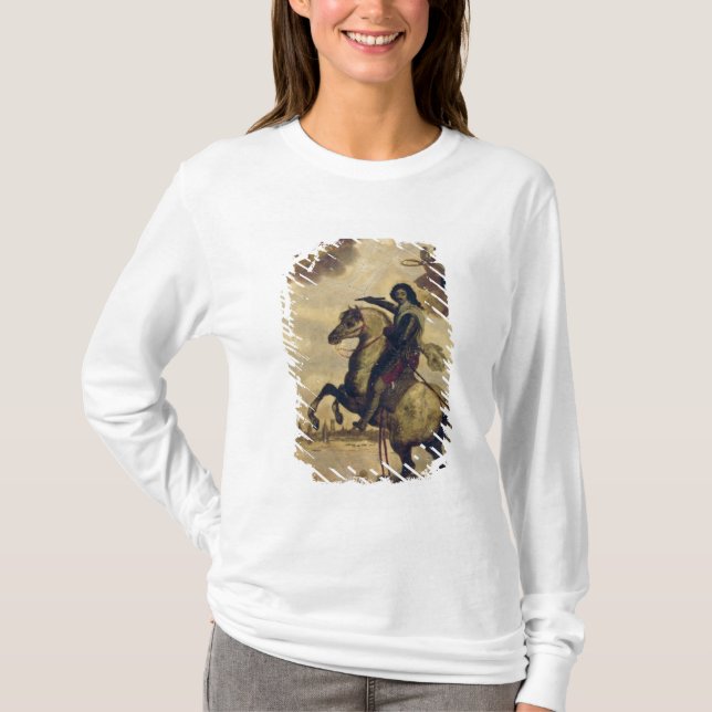 Louis XIII  at the Siege of La Rochelle T-Shirt (Front)