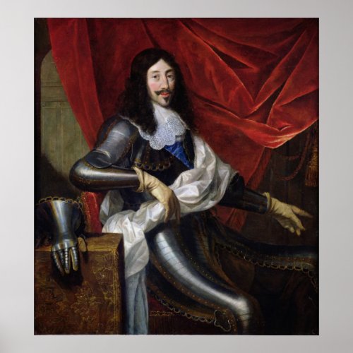 Louis XIII King of France and Navarre Poster